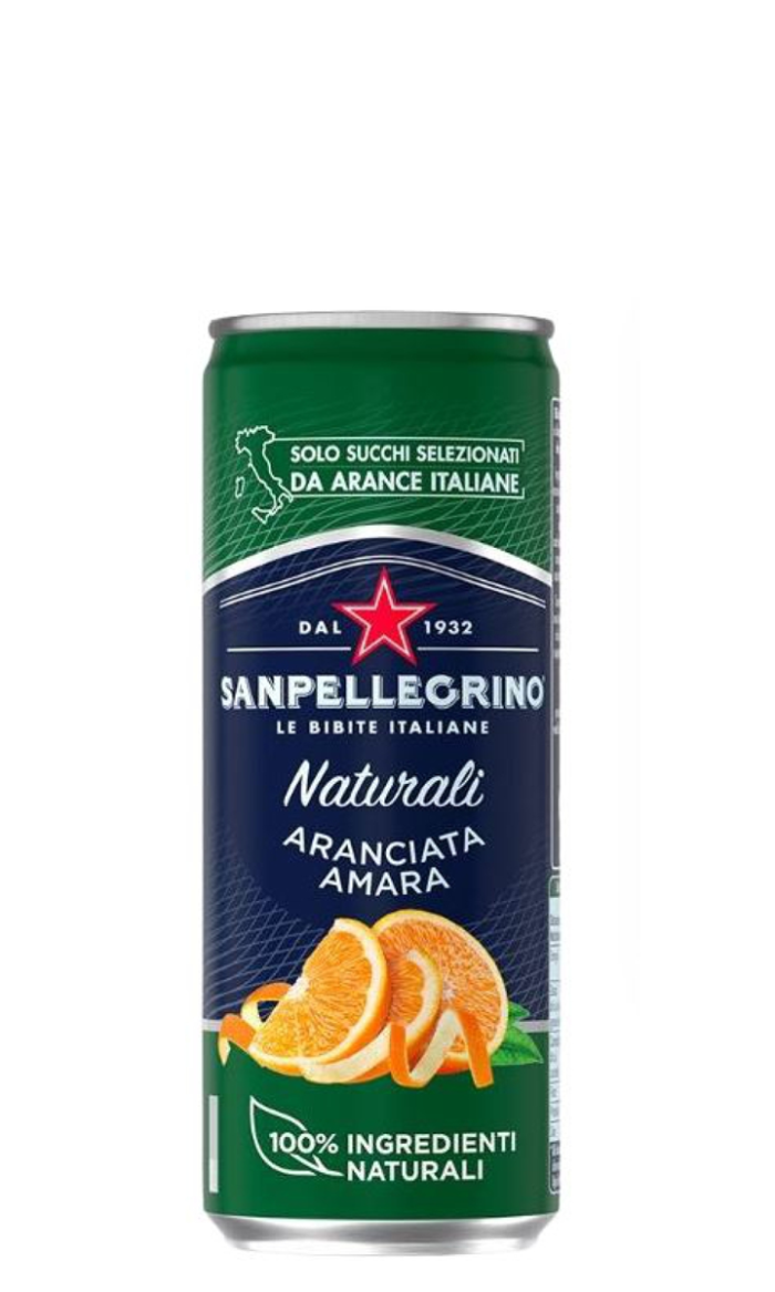San Pellegrino Aranciata Amara 0.33L x 24