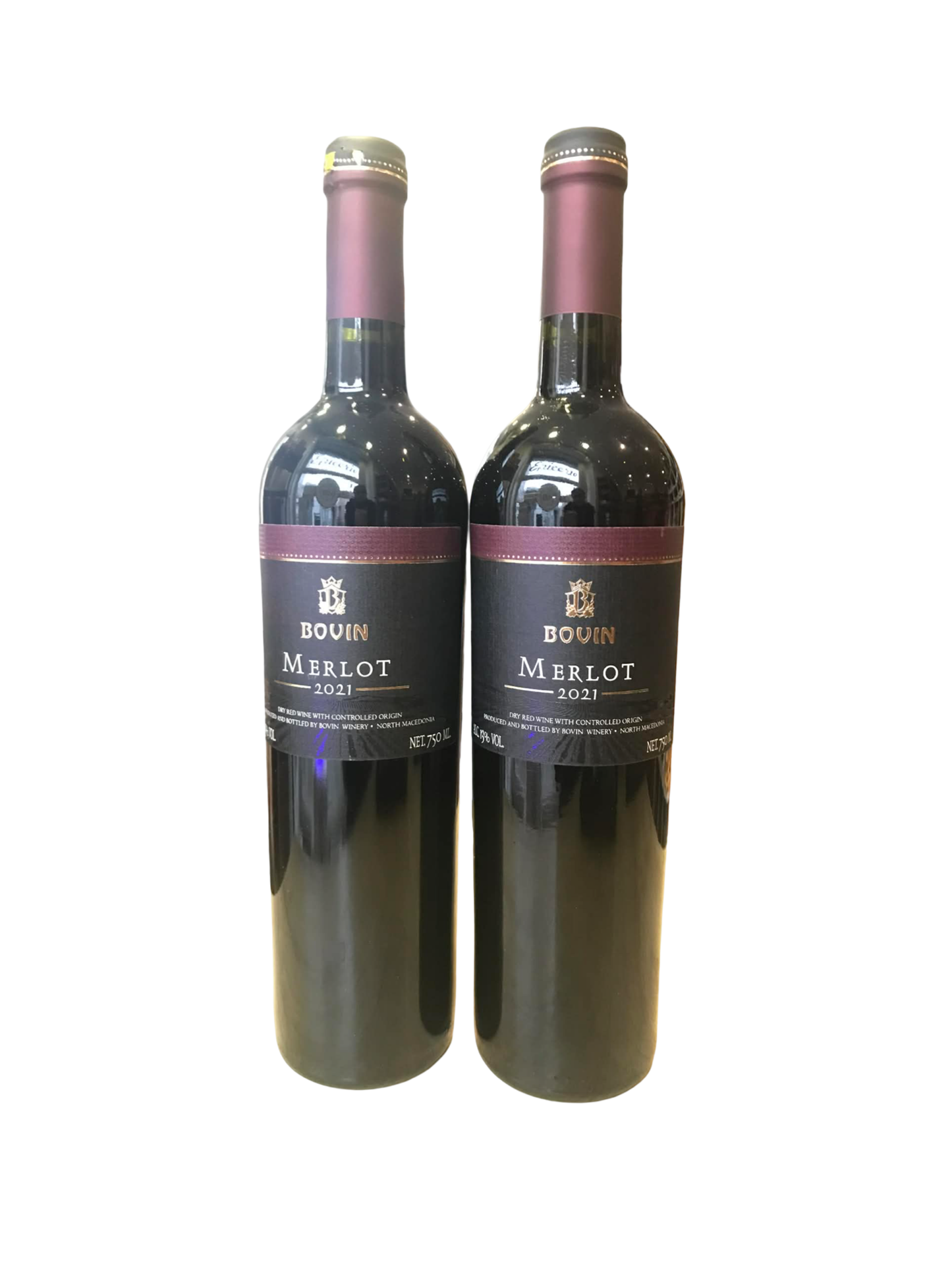 Bovin Merlot aus Nordmazedonia 0,75l