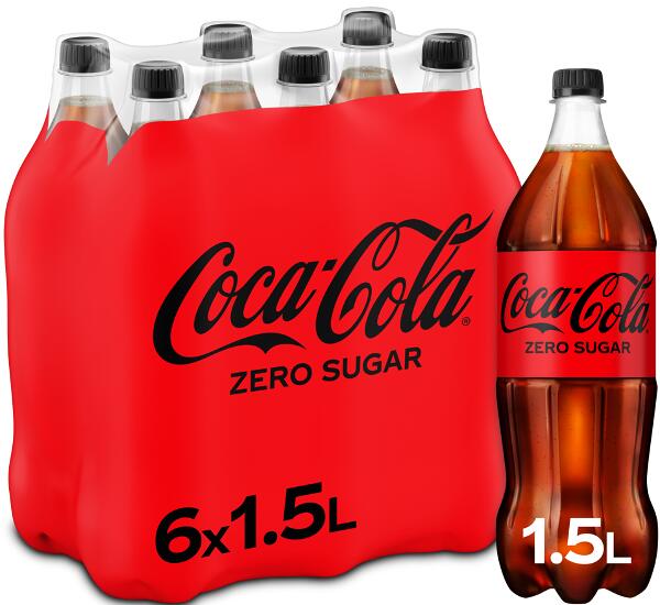 Coca Cola Zero 1.5L x 6 PET