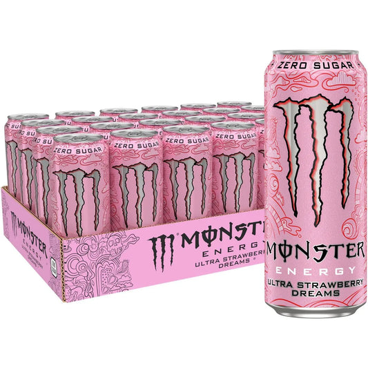 Monster Ultra Strawberry Dreams 0.5L x 24