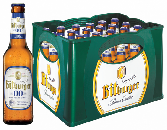 Bitburg Pils Alkoholfrei 0.33L x 24