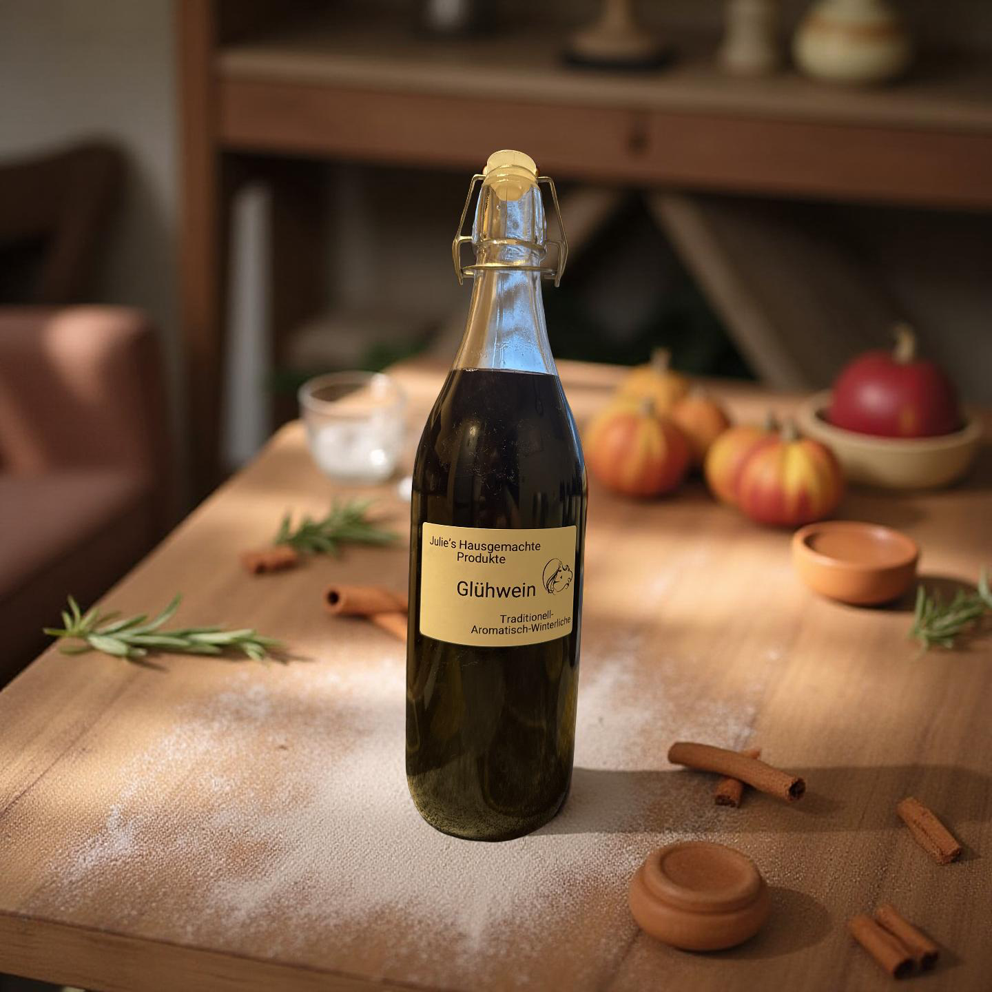 Hausgemachte Glühwein