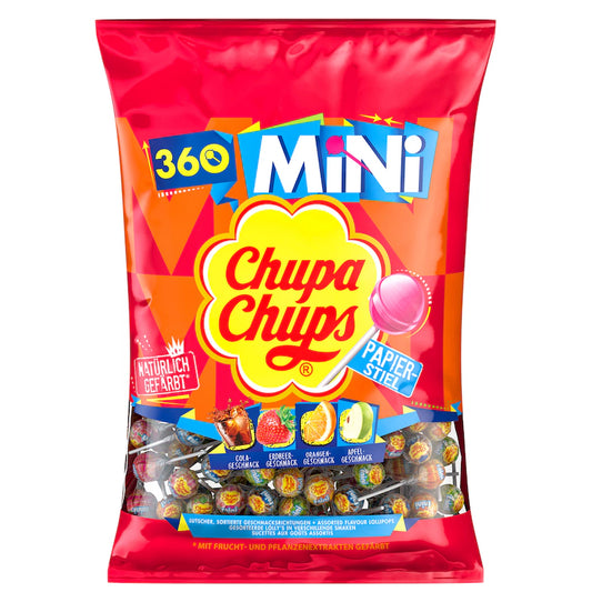 Mini Chupa chups - 360st - 2,16 kg