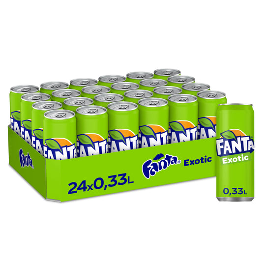 Fanta Exotik 0.33L x 24