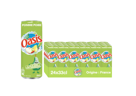 Oasis Pomme Poire 25x0,33l