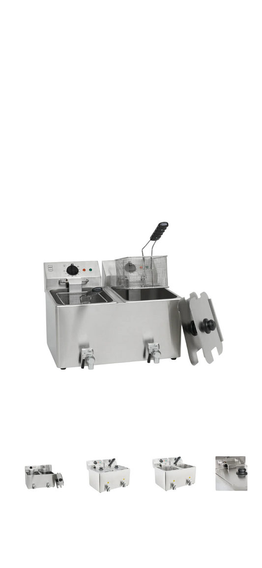 Metro Proffesinal Doppel Fritteuse GDF3028